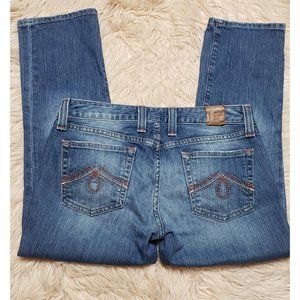 LUCKY BRAND SKINNY CROPPED DENIM - SIZE 6/28